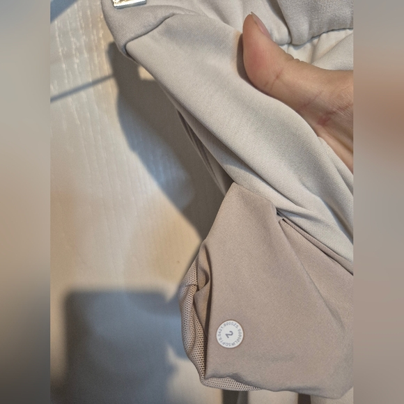 Lululemon Athletica Cream Track Pants - Picture 3 of 3